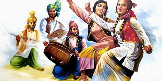 Bhangra and Gidda Cultural Dance